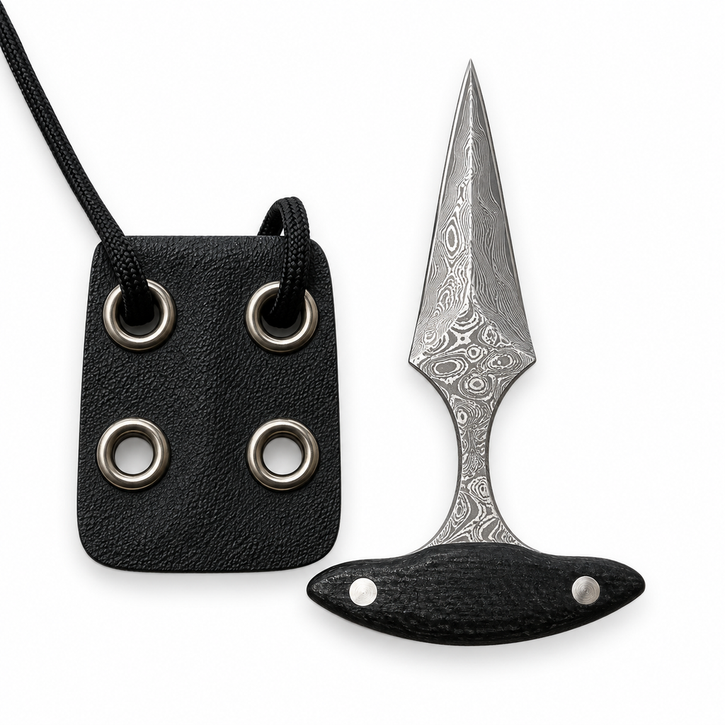 Neck Push Dagger