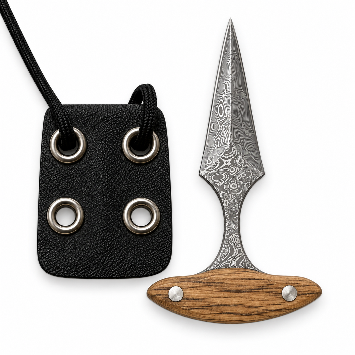 Neck Push Dagger