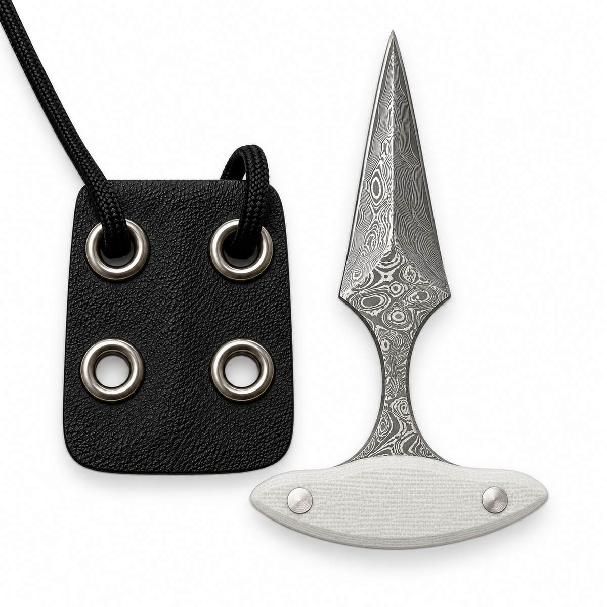 Neck Push Dagger