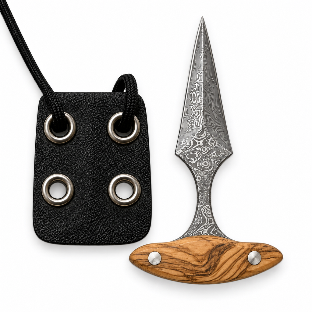 Neck Push Dagger